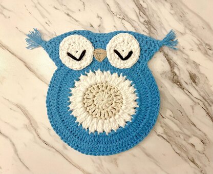 Owl Potholder or Hotpad