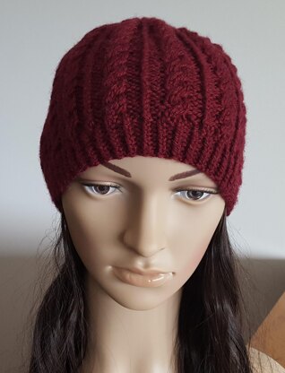 Sally - 8ply cable beanie