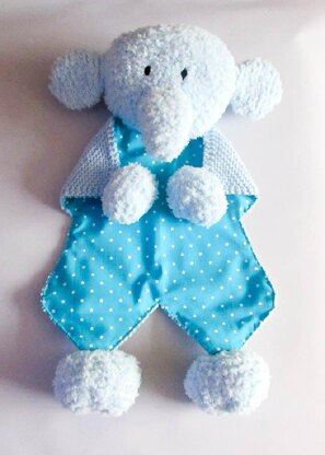 Elephant Animal Comfort Lovey