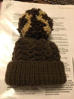 newborn pom pom hat