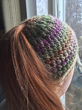 Seamless Ponytail Hat