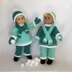 It's Snow Much Fun, Knitting Patterns fit American Girl and other 18-Inch Dolls