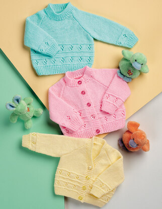 Stylecraft Wondersoft 4420 | Cartamodello Per Cardigan A 4 Strati, Uncinetto O Maglia, Per Bambini O Adulti