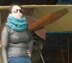 Flying Geese Hooded Cowl