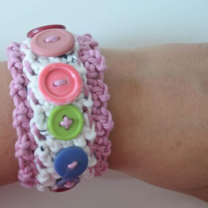 Layered Button Cuff