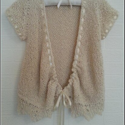 'Additions' Ribbon Pull Cardi