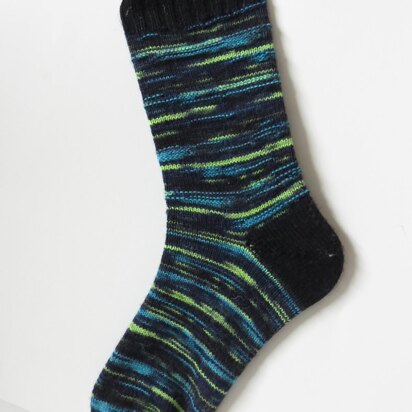 Ridged For Your Pleasure Socks - knitting pattern
