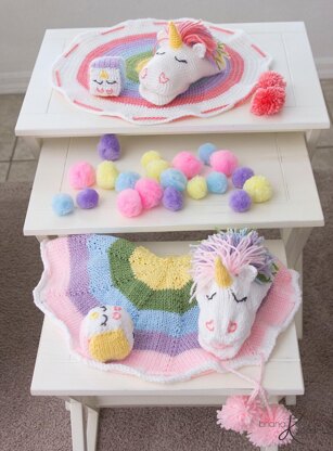 Unicorn Rainbow Game Crochet