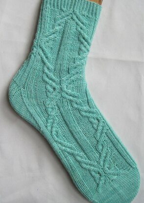 The Cobbler Cabled Socks