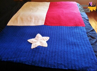 Texas Flag Blanket