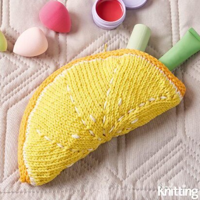 Lemon Slice Make Up Bag