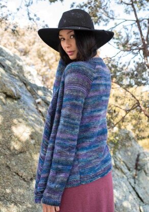 Cilka Cardigan in Berroco Millefiori - 377-6 - Downloadable PDF