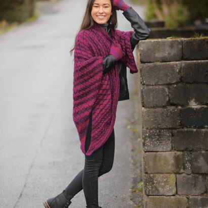 Tomasine Shawl in Viking Nordlys - Downloadable PDF