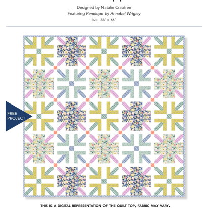 Windham Fabrics Criss Cross Applesauce - Downloadable PDF