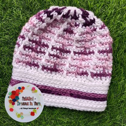 Spiked Swirls Beanie
