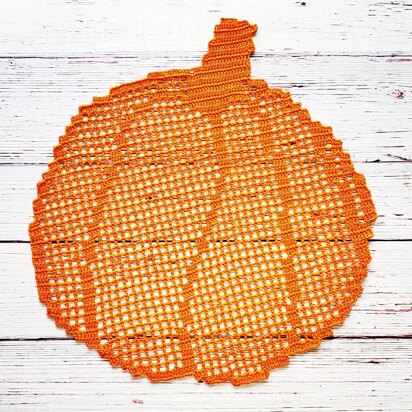 Pumpkin Doily