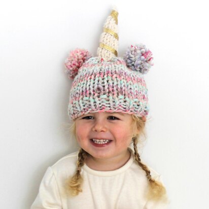 Little Unicorn Hat - knitting pattern