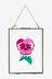 Pink Pansy in DMC - PAT0647 - Downloadable PDF