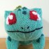 Bulbasaur pokemon toy amigurumi