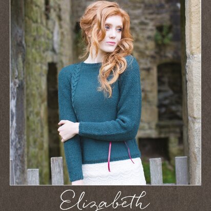 Elizabeth Braid Cable Jumper  in West Yorkshire Spinners Illustrious - DBP0026 - Downloadable PDF