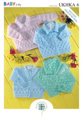 UKHKA 6 Cardigans and Sweater - UKHKA6pdf - Downloadable PDF