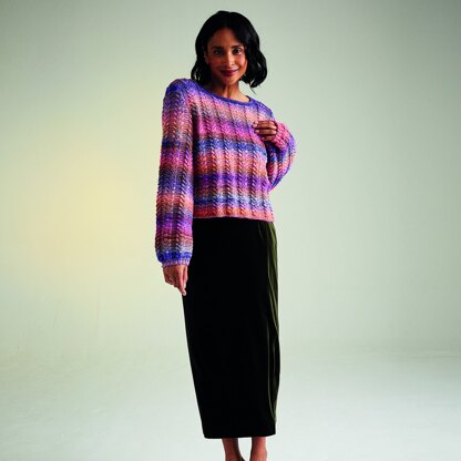 Sirdar 10719 Sunset Orchard Sweater PDF