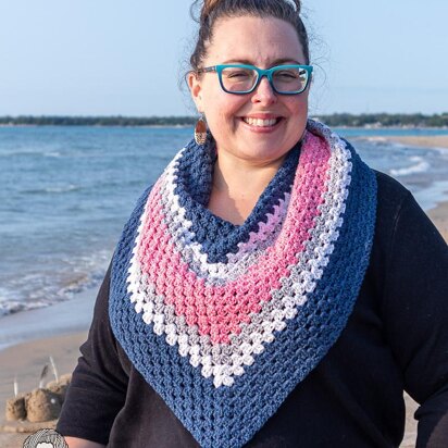 South Hampton Triangle Shawl