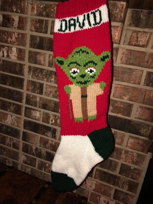 Yoda inspired Stocking