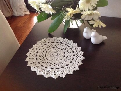 Crochet Placemat & Coaster Set N 109