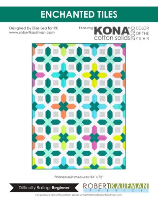 Robert Kaufman Enchanted Tiles - Downloadable PDF