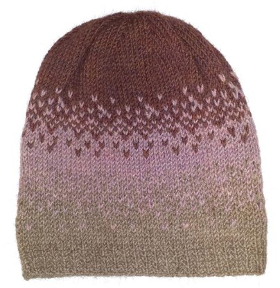 Ombré Slouchy Hat