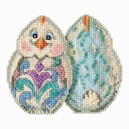 Mill Hill White Chick Beaded Cross Stitch Kit