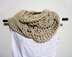 Convertible Lace Cropped Sweater/ Cowl/ Scarf in Triple Trebles