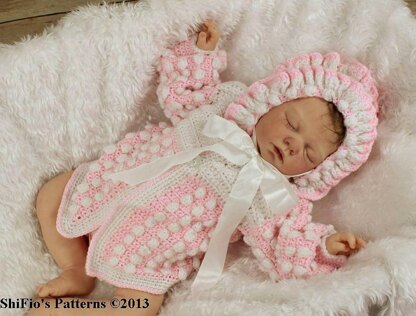 Bobble Twins Baby Crochet Pattern #18