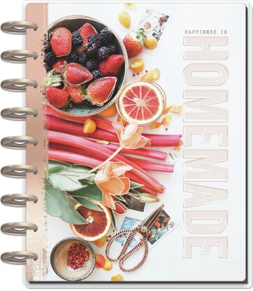 The Happy Planner Recipe Keeper Medium Planner 8.62"X9.75" - Happiness Is Homeade