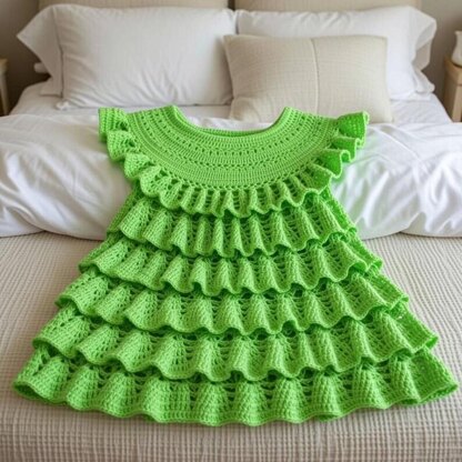 Baby Girl Dress Pdf +Video Tutorial