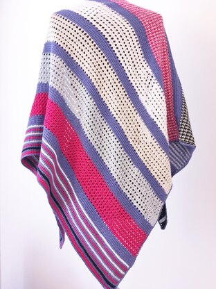 Fourth of July Shawl