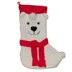 Polar Bear Christmas Stocking