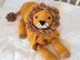3in1 Safari Lion Baby Blanket