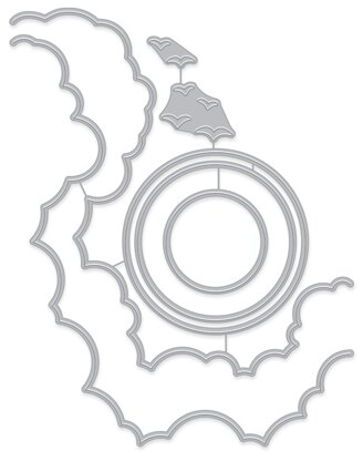 Hero Arts Fancy Dies - Cloudy Sky Scene