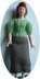 1:12th scale Ladies Pencil Skirt
