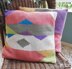 Colorblock cushion covers
