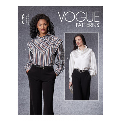 Vogue Misses' Top V1726 - Sewing Pattern