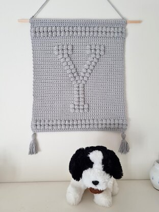 Letter Y Wallhanging