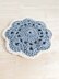 Snow Drop Crochet Coasters Pattern