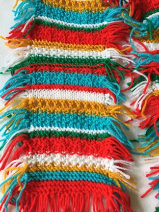 Color Me Christmas Scarf