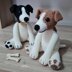 Jeremy the Jack Russell - UK Terminology - Amigurumi