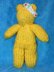 Pudsey Bear/Teddy Finger Puppet