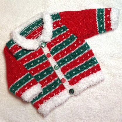 Baby christmas cardigan on sale