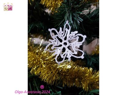 Crochet snowflake 29